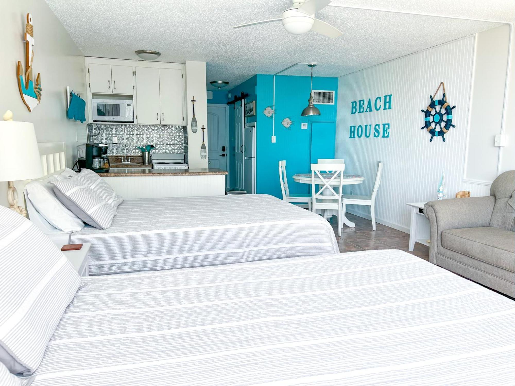 Beachfront Studio - Perfect Location - Free Beach Chairs Panama City Beach Exteriör bild