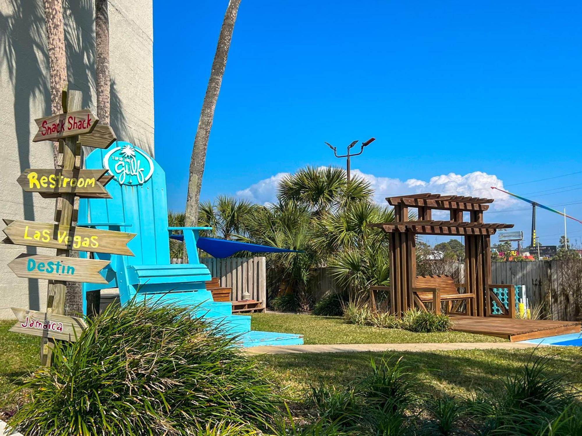 Beachfront Studio - Perfect Location - Free Beach Chairs Panama City Beach Exteriör bild